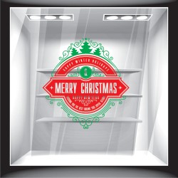 Χριστουγεννιάτικο Αυτοκόλλητο - Merry Christmas