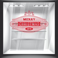 Χριστουγεννιάτικο Αυτοκόλλητο - Merry Christmas 7