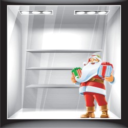 Χριστουγεννιάτικο Αυτοκόλλητο - Άγιος Βασίλης 4