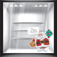 Χριστουγεννιάτικο Αυτοκόλλητο - Άγιος Βασίλης 6