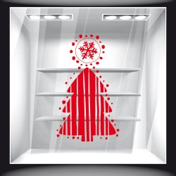 Χριστουγεννιάτικο Αυτοκόλλητο - Έλατο