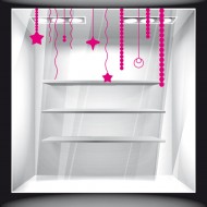 Χριστουγεννιάτικο Αυτοκόλλητο - Στολίδια