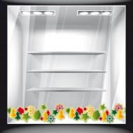 Χριστουγεννιάτικο Αυτοκόλλητο - Μπορντούρα 2 (Φάσα)