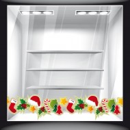 Χριστουγεννιάτικο Αυτοκόλλητο - Μπορντούρα 3 (Φάσα)