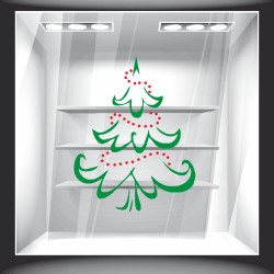 Χριστουγεννιάτικο Αυτοκόλλητο - Έλατο 4