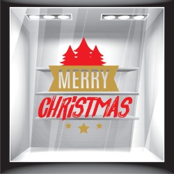 Χριστουγεννιάτικο Αυτοκόλλητο - Merry Christmas 19