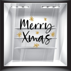 Χριστουγεννιάτικο Αυτοκόλλητο - Merry Xmas