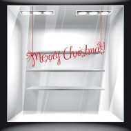 Χριστουγεννιάτικο Αυτοκόλλητο - Merry Christmas 27