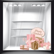 Χριστουγεννιάτικο Αυτοκόλλητο - Δώρα 02