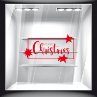 Αυτοκόλλητο Βιτρίνας - Χριστουγεννιάτικο 12