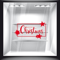 Αυτοκόλλητο Βιτρίνας - Χριστουγεννιάτικο 12