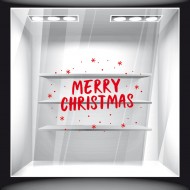 Αυτοκόλλητο Βιτρίνας - Χριστουγεννιάτικο 15