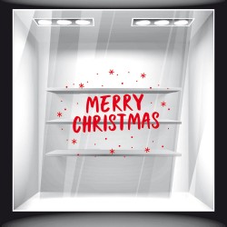 Αυτοκόλλητο Βιτρίνας - Χριστουγεννιάτικο 15