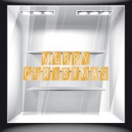 Αυτοκόλλητο Βιτρίνας - Χριστουγεννιάτικο 16