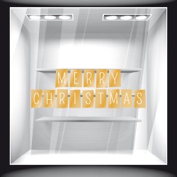 Αυτοκόλλητο Βιτρίνας - Χριστουγεννιάτικο 16