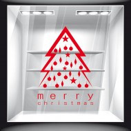 Αυτοκόλλητο Βιτρίνας - Χριστουγεννιάτικο 18