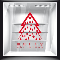 Αυτοκόλλητο Βιτρίνας - Χριστουγεννιάτικο 18