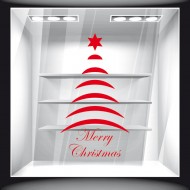 Αυτοκόλλητο Βιτρίνας - Χριστουγεννιάτικο 20