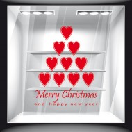 Αυτοκόλλητο Βιτρίνας - Χριστουγεννιάτικο 21