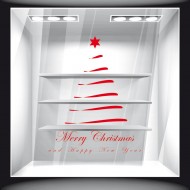 Αυτοκόλλητο Βιτρίνας - Χριστουγεννιάτικο 22