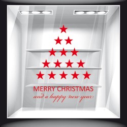 Αυτοκόλλητο Βιτρίνας - Χριστουγεννιάτικο 26