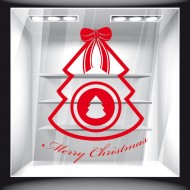 Αυτοκόλλητο Βιτρίνας - Χριστουγεννιάτικο 30