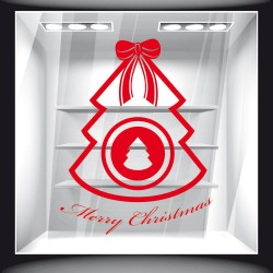 Αυτοκόλλητο Βιτρίνας - Χριστουγεννιάτικο 30