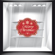 Αυτοκόλλητο Βιτρίνας - Χριστουγεννιάτικο 48