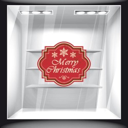 Αυτοκόλλητο Βιτρίνας - Χριστουγεννιάτικο 48