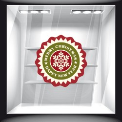 Αυτοκόλλητο Βιτρίνας - Χριστουγεννιάτικο 51