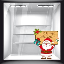 Αυτοκόλλητο Βιτρίνας - Χριστουγεννιάτικο 52