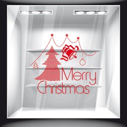 Αυτοκόλλητο Βιτρίνας - Χριστουγεννιάτικο 56
