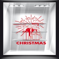 Αυτοκόλλητο Βιτρίνας - Χριστουγεννιάτικο 58