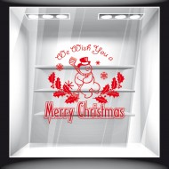 Αυτοκόλλητο Βιτρίνας - Χριστουγεννιάτικο 63