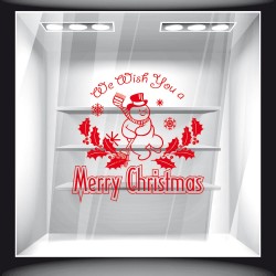 Αυτοκόλλητο Βιτρίνας - Χριστουγεννιάτικο 63