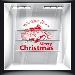 Αυτοκόλλητο Βιτρίνας - Χριστουγεννιάτικο 64