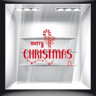 Αυτοκόλλητο Βιτρίνας - Χριστουγεννιάτικο 68