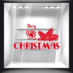 Αυτοκόλλητο Βιτρίνας - Χριστουγεννιάτικο 72