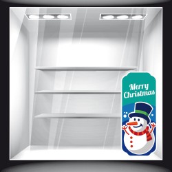 Αυτοκόλλητο Βιτρίνας - Χριστουγεννιάτικο 76