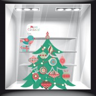 Αυτοκόλλητο Βιτρίνας - Χριστουγεννιάτικο 81