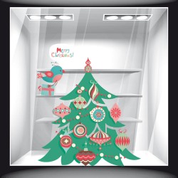 Αυτοκόλλητο Βιτρίνας - Χριστουγεννιάτικο 81