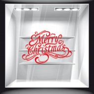 Αυτοκόλλητο Βιτρίνας - Χριστουγεννιάτικο 84