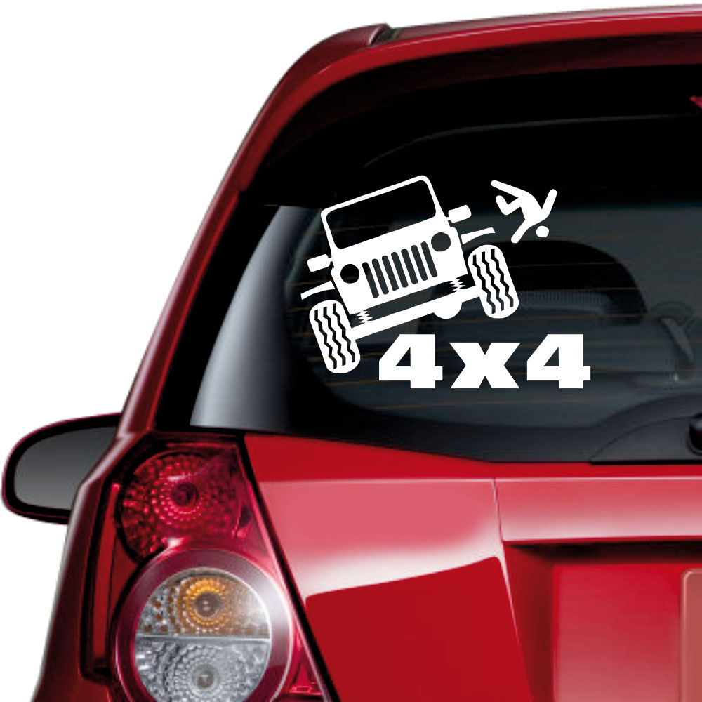 Αυτοκόλλητο αυτοκινήτου - 4x4
