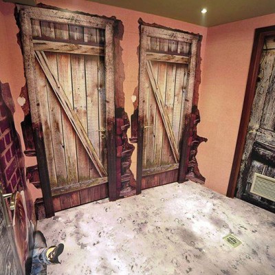 Αυτοκόλλητα πόρτας - Παλιές πόρτες