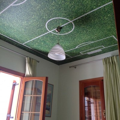 Αυτοκόλλητο τοιχου - ταπετσαρία - Εφαρμογή σε ταβάνι