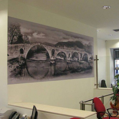 Αυτοκόλλητο τοίχου - Εκτύπωση