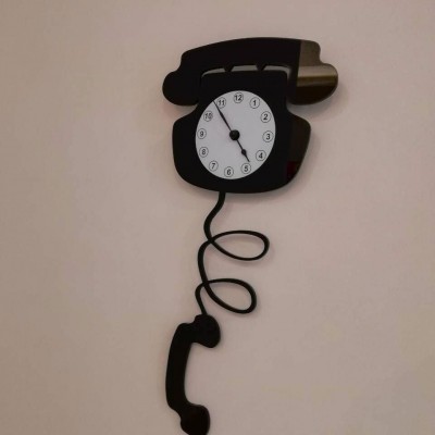 Ρολόι τοιχου - Τηλέφωνο